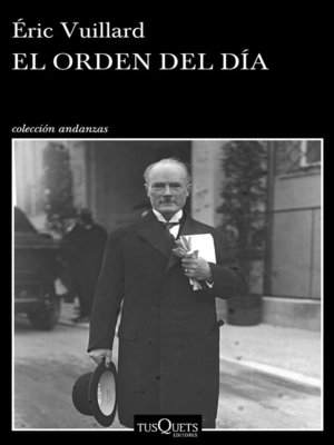 cover image of El orden del día